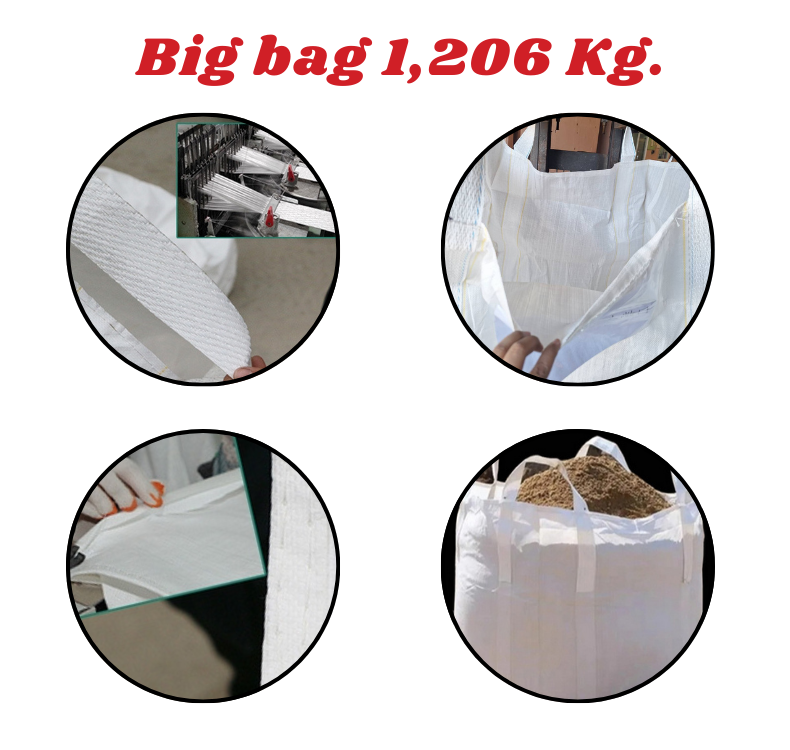 Big bag ถุงบิ๊กแบ๊ค รุ่น ปากบน ก้นแบน - Image 4